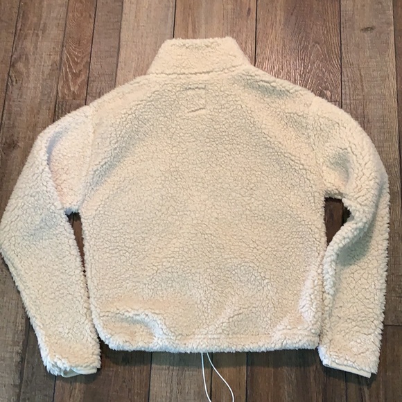 SO jr sz S Sherpa pullover euc - Picture 5 of 5